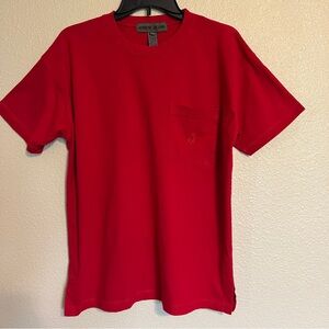Jones Jeans Women’s Vintage M Bold Red Short Sleeve Tee
